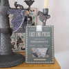 ornaments - recycled cotton paper - bats by east end press