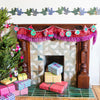 garland - recycled cotton paper - bauble ornaments by east end press