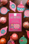 garland - recycled cotton paper - bauble ornaments by east end press