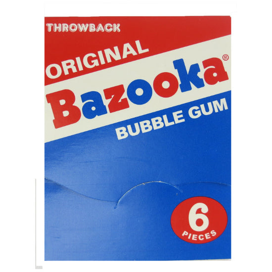 candy - bazooka gum - wallet pack by redstone foods inc