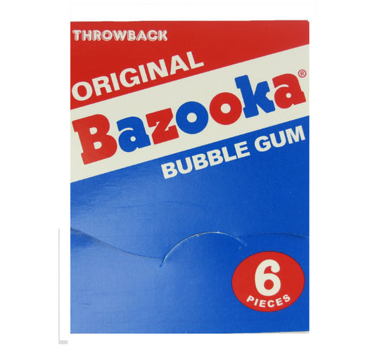 candy - bazooka gum - wallet pack by redstone foods inc