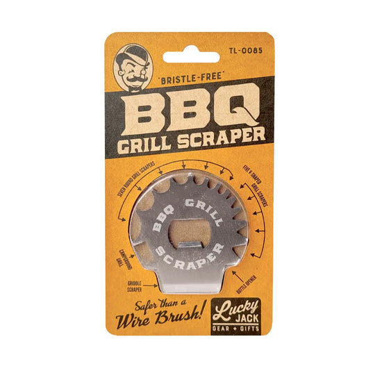 tool - bbq grill scraper by lucky jack