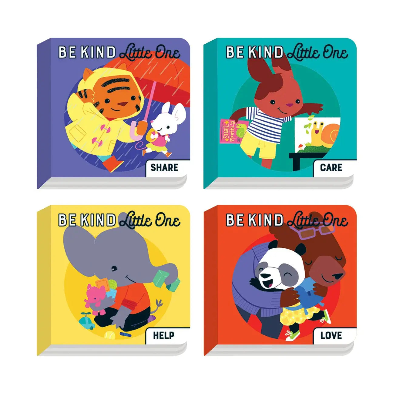 board book set - be kind little one by chronicle books