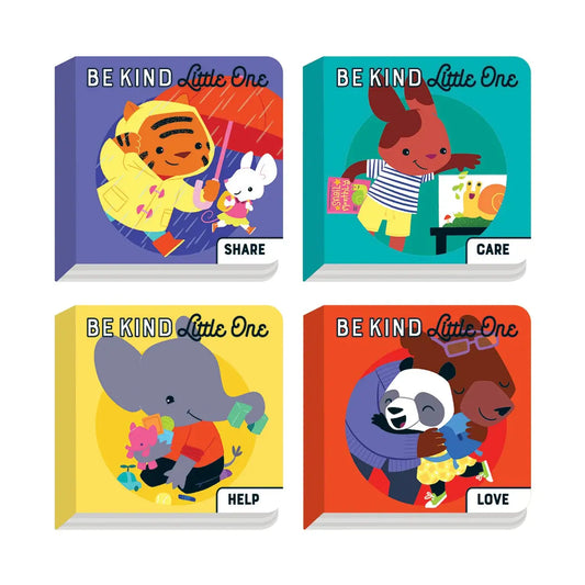 board book set - be kind little one by chronicle books