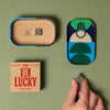 tinned goods - metal dice - be lucky by block design
