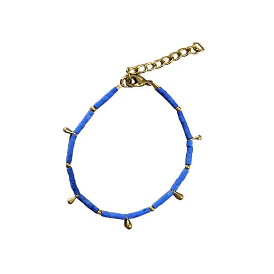 bracelet - beaded dew drop by baizaar