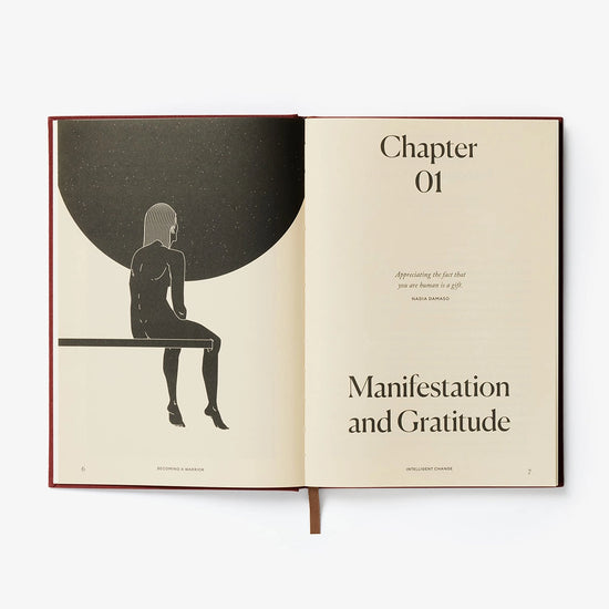 book - journal - becoming a warrior - personal growth workbook by intelligent change