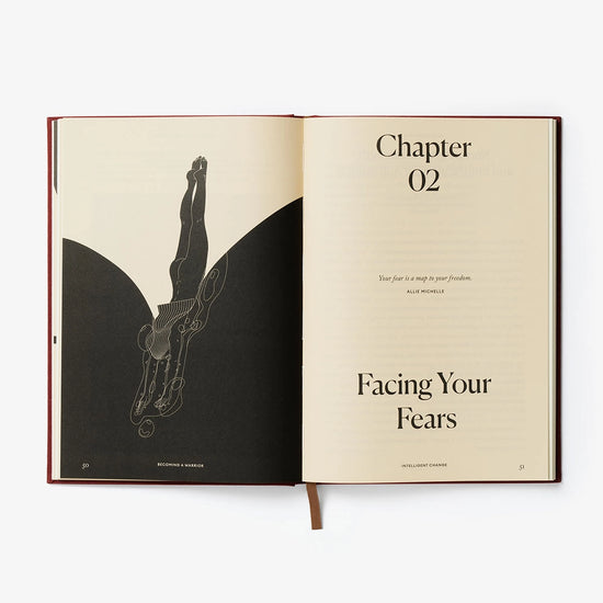 book - journal - becoming a warrior - personal growth workbook by intelligent change