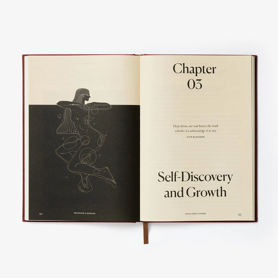 book - journal - becoming a warrior - personal growth workbook by intelligent change