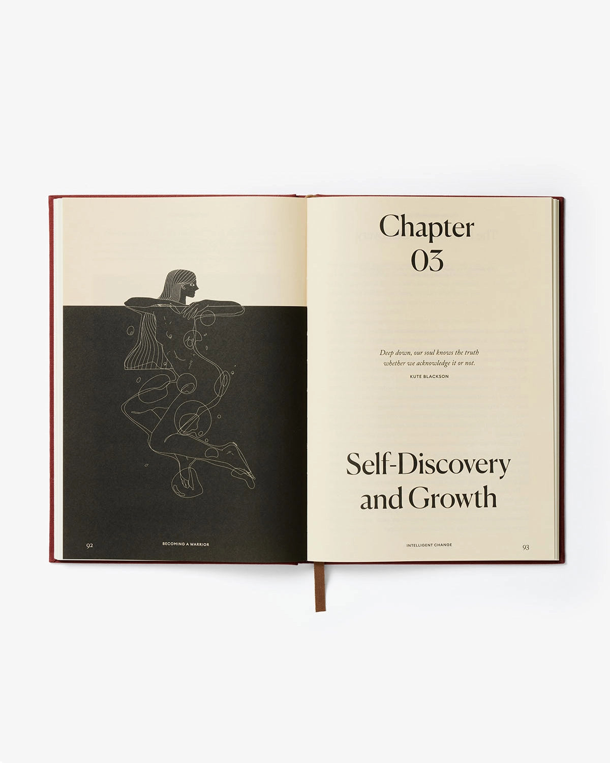 book - journal - becoming a warrior - personal growth workbook by intelligent change