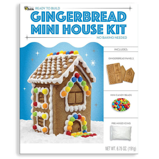 candy - gingerbread - mini house kit by redstone foods inc