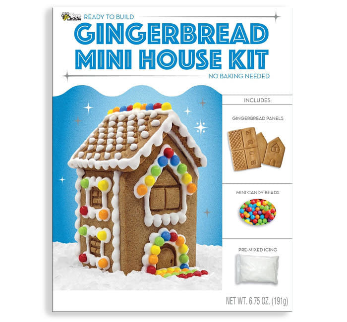 candy - gingerbread - mini house kit by redstone foods inc