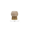 vegetable brush - natural beech wood by creative co-op