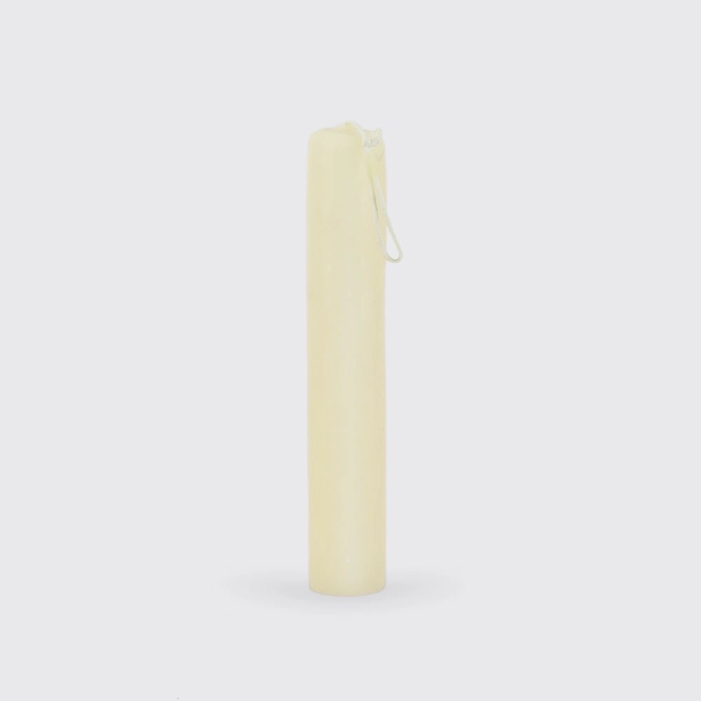 candle - beeswax - large 8" by utilitario mexicano