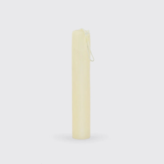 candle - beeswax - large 8" by utilitario mexicano