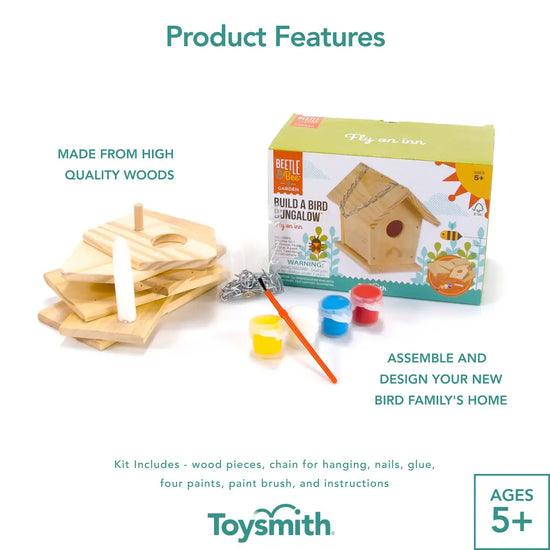 habitat paint kit - "beetle & bee garden" by toysmith group