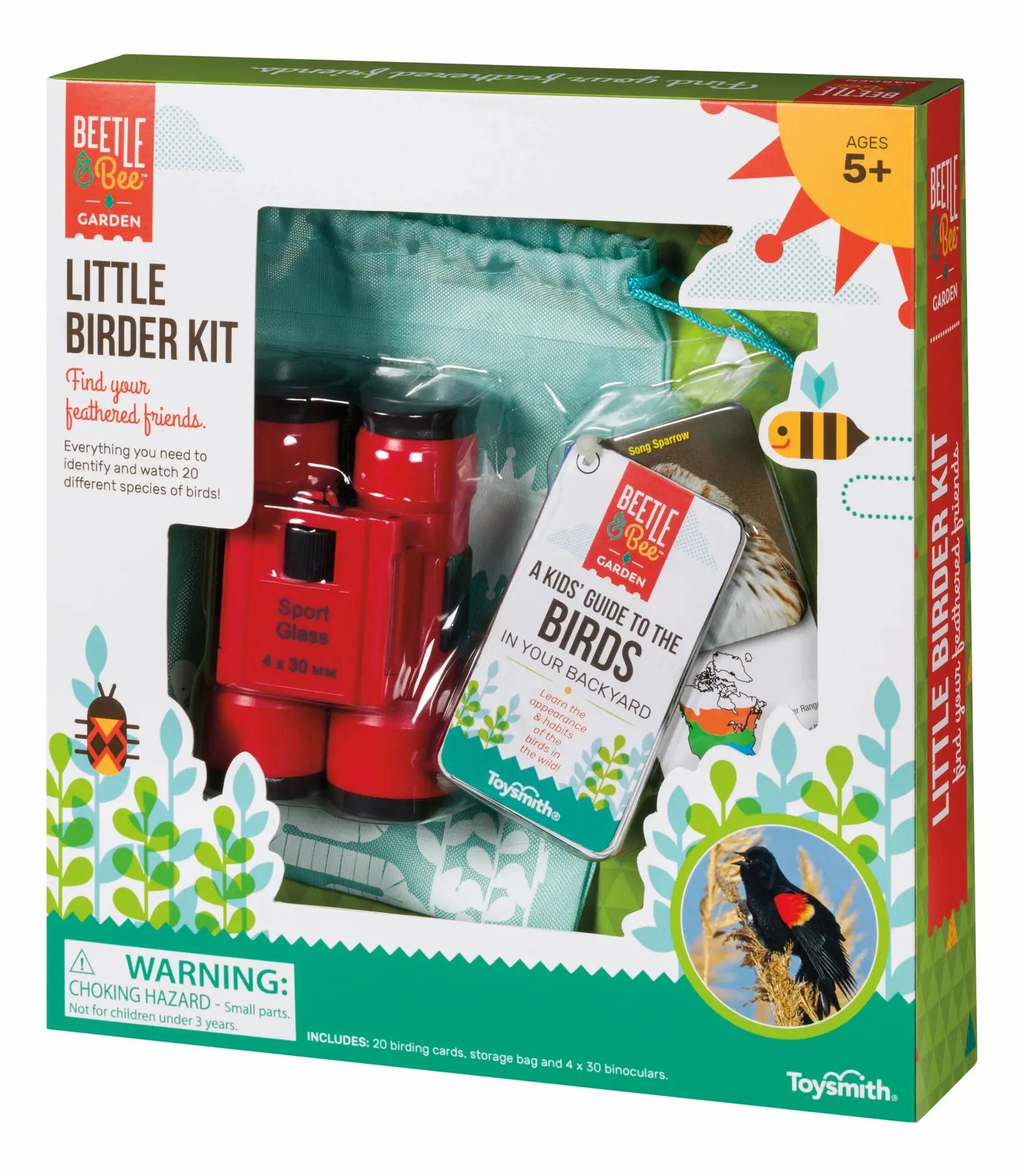kit - little birder - beetle & bee garden by toysmith group