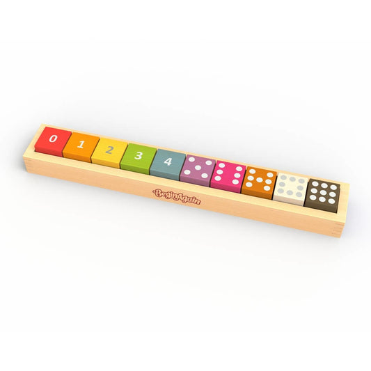 wood counting blocks by beginagain