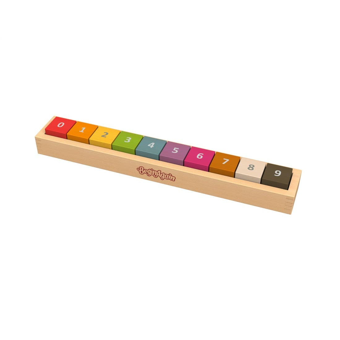 wood counting blocks by beginagain