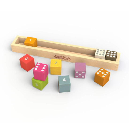 wood counting blocks by beginagain