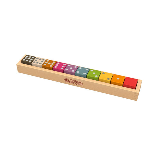 wood counting blocks by beginagain