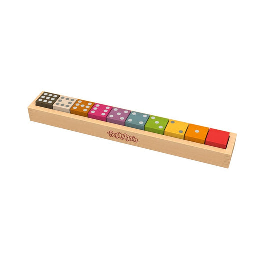 wood counting blocks by beginagain