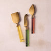 cheese knife - niko glass handle by be home