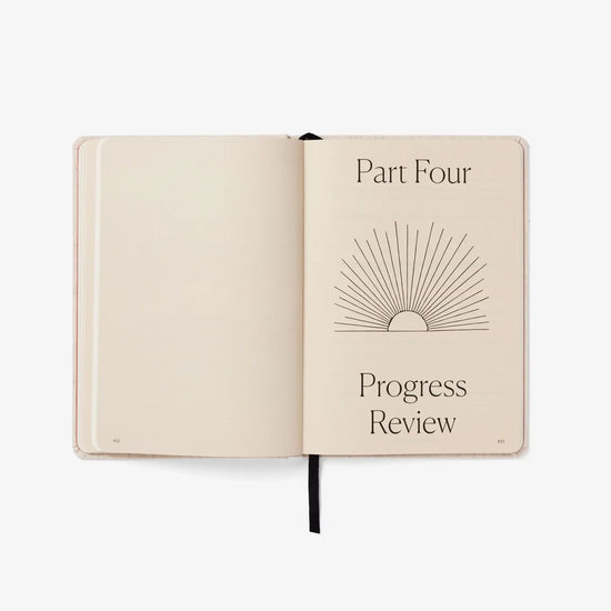 book - journal - best year - 12-month planner - green by intelligent change