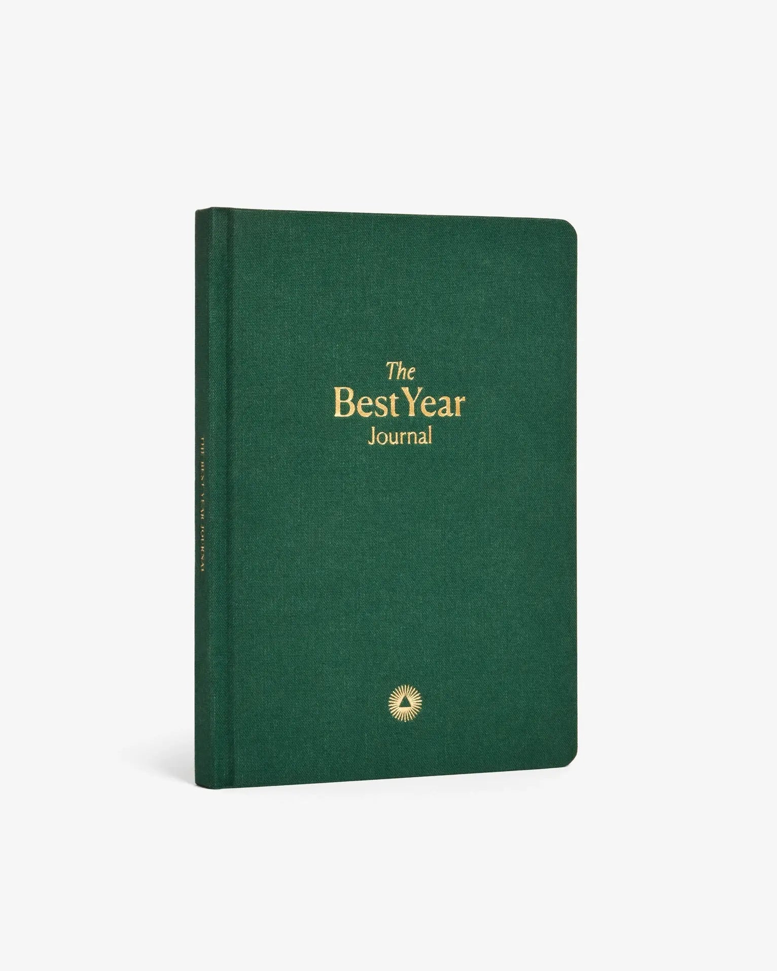 book - journal - best year - 12-month planner - green by intelligent change