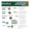 dog toy - betterbone medium durable - beef flavor by betterbone natural dog chews