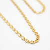 Necklace | Brass Eye Chain 16"