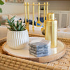 cocktail shaker - verona - matte gold by be home