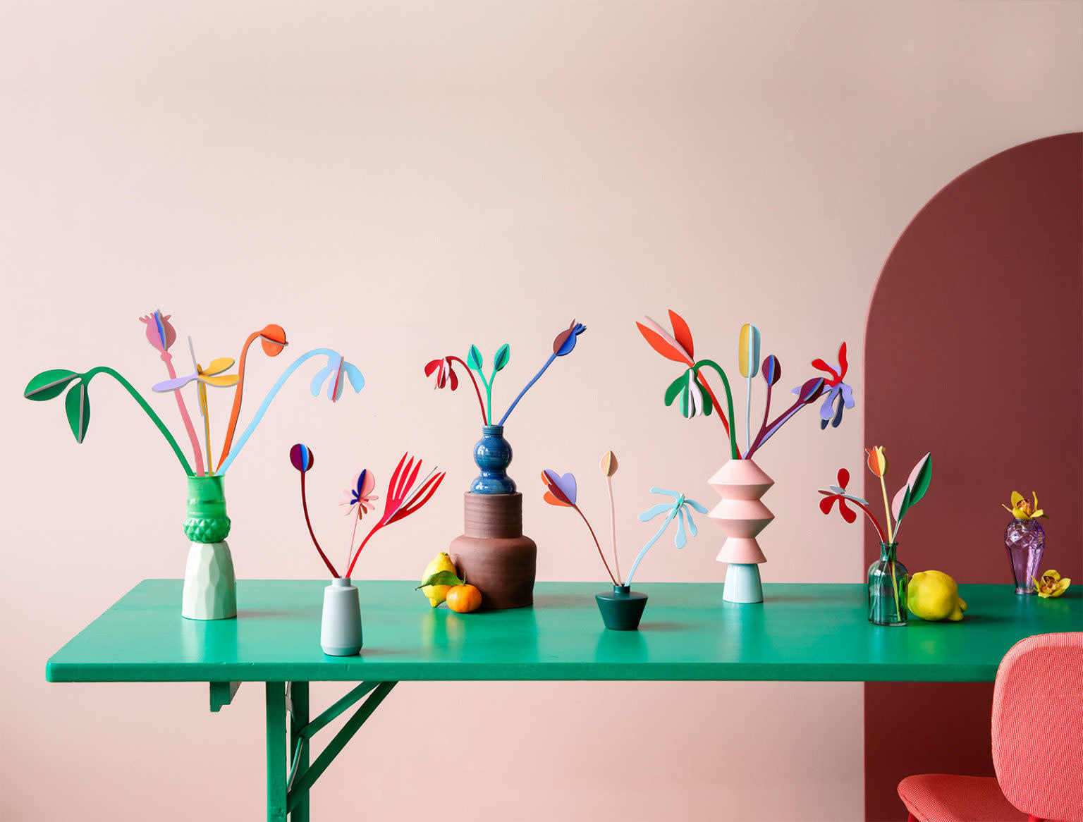 3d floral puzzle - juliet's field bouquet by studio roof