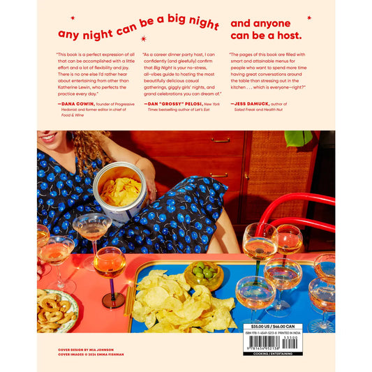 book - big night: dinners, parties & dinner parties by hachette book group usa