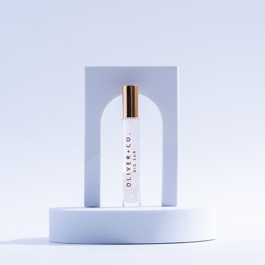 fragrance roll-on - bougie stick - big sur by oliver fragrance co.