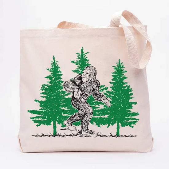 bag - canvas tote - sasquatch by counter couture