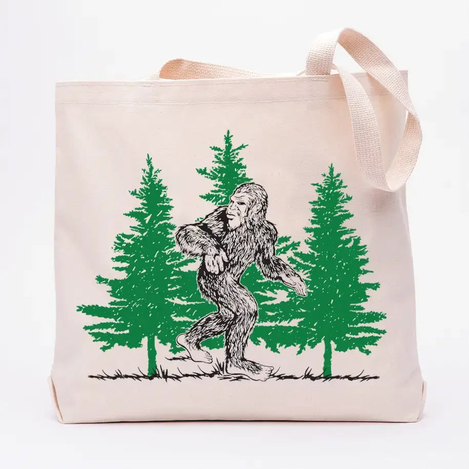 bag - canvas tote - sasquatch by counter couture