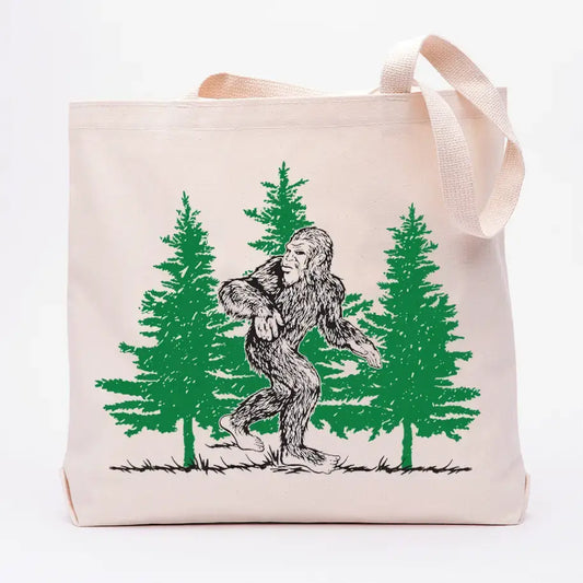 bag - canvas tote - sasquatch by counter couture