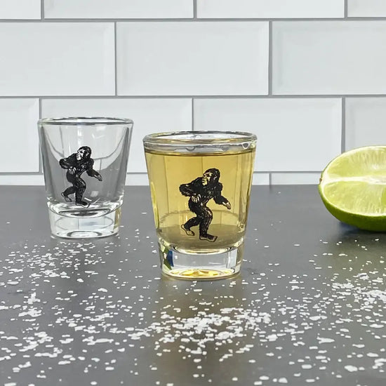 shot glass - bigfoot/sasquatch by counter couture