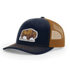 trucker cap - bison - premium richardson 112 by counter couture