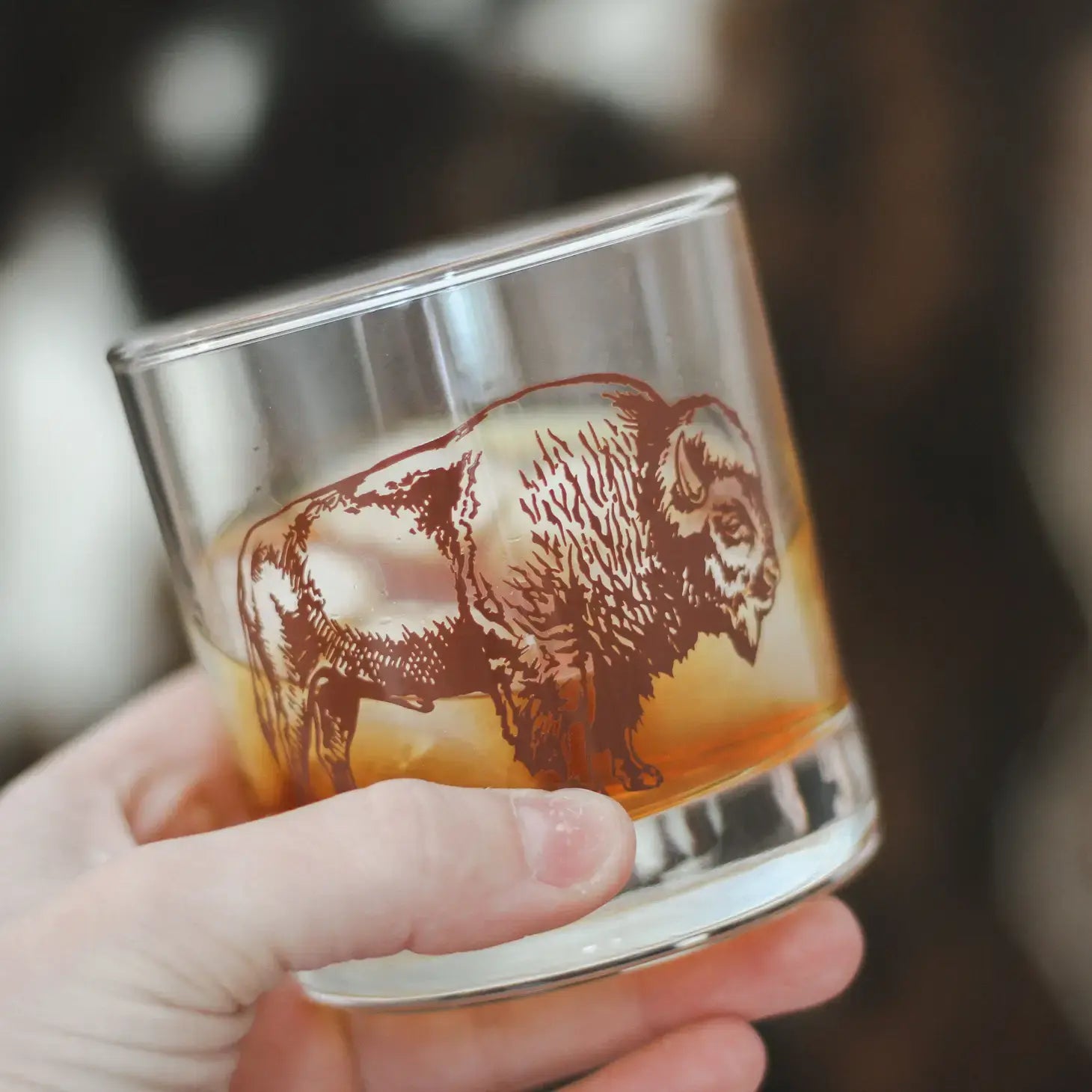 rocks glass - bison by counter couture