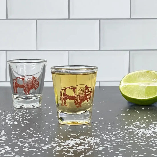 shot glass - bison by counter couture