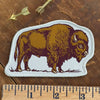 patch - iron-on woven - bison by counter couture