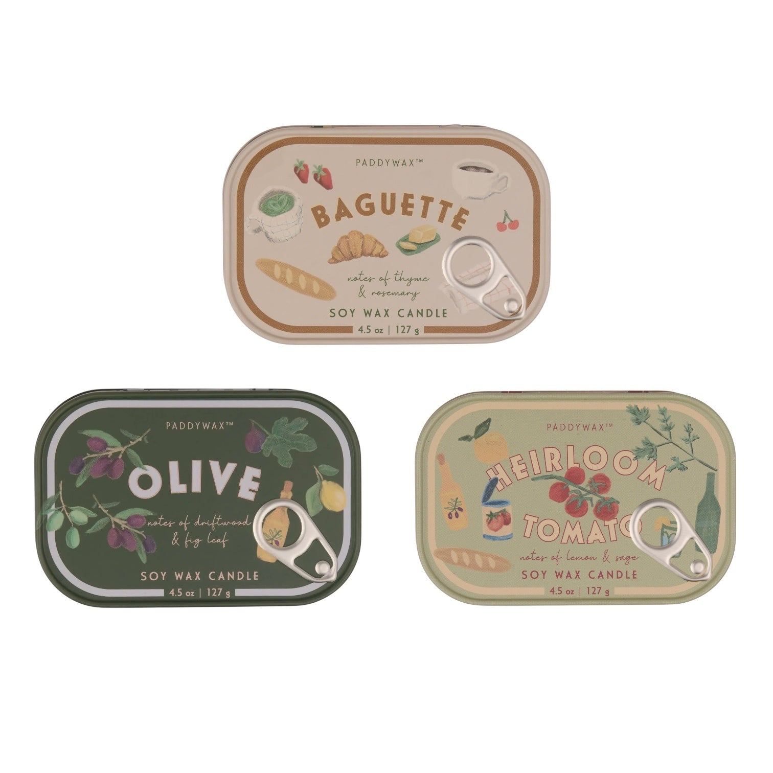 candle - bistro tin by paddywax