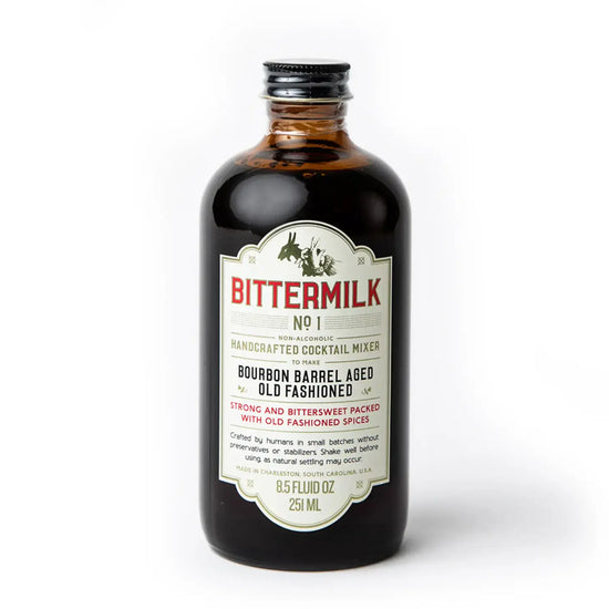 cocktail mixer - bourbon barrel aged old fashioned by bittermilk