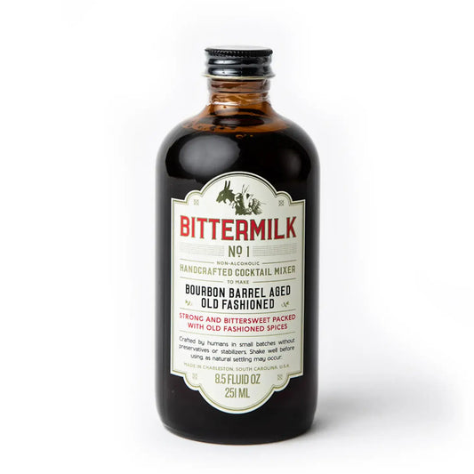 cocktail mixer - bourbon barrel aged old fashioned by bittermilk