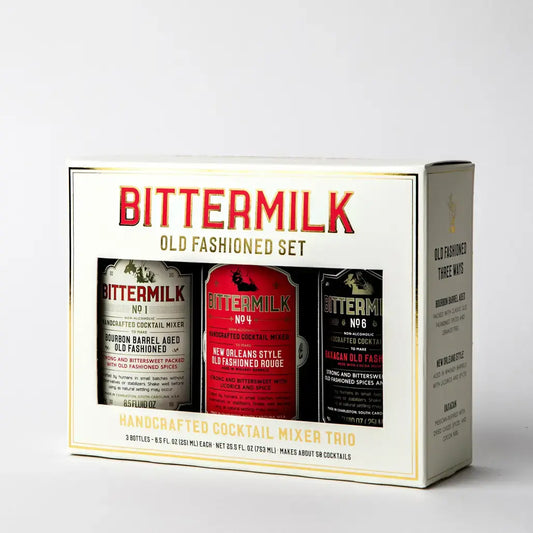 cocktail mixer - trio set - old fashioned by bittermilk