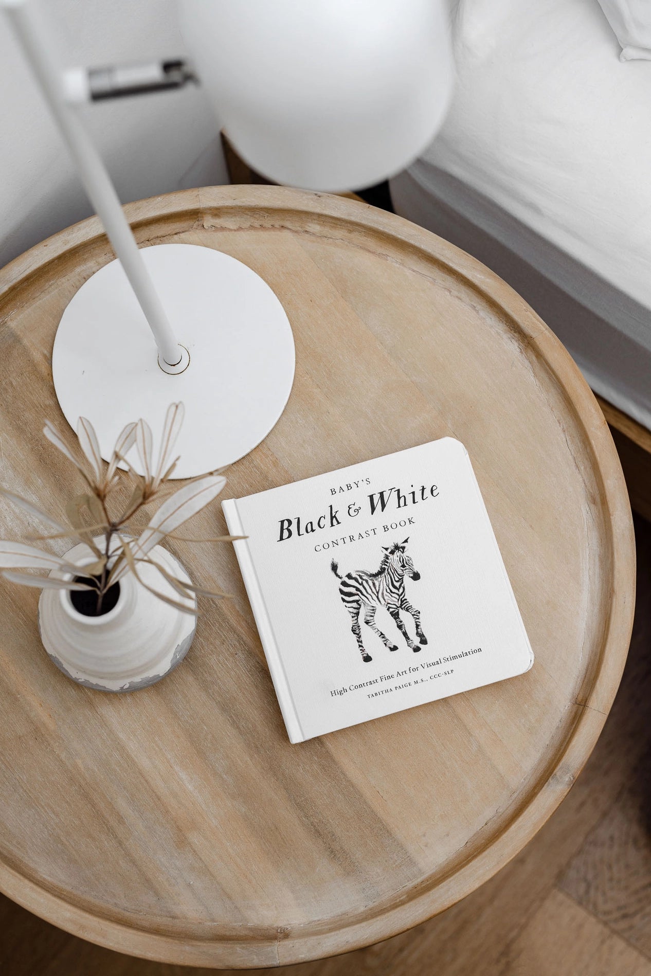 book - baby's black & white contrast by paige tate & co.