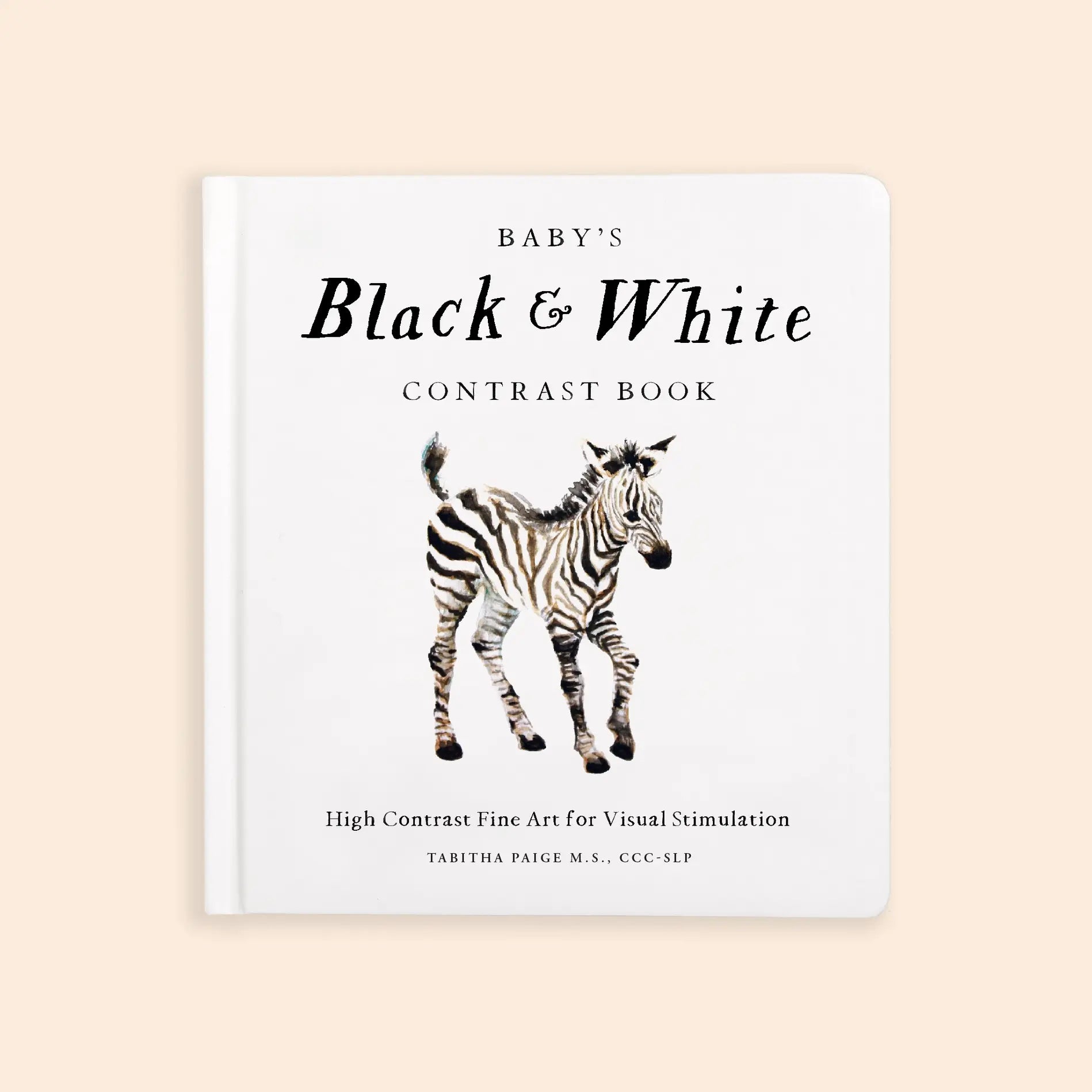 book - baby's black & white contrast by paige tate & co.