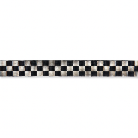 hat band - checkered by ink + alloy